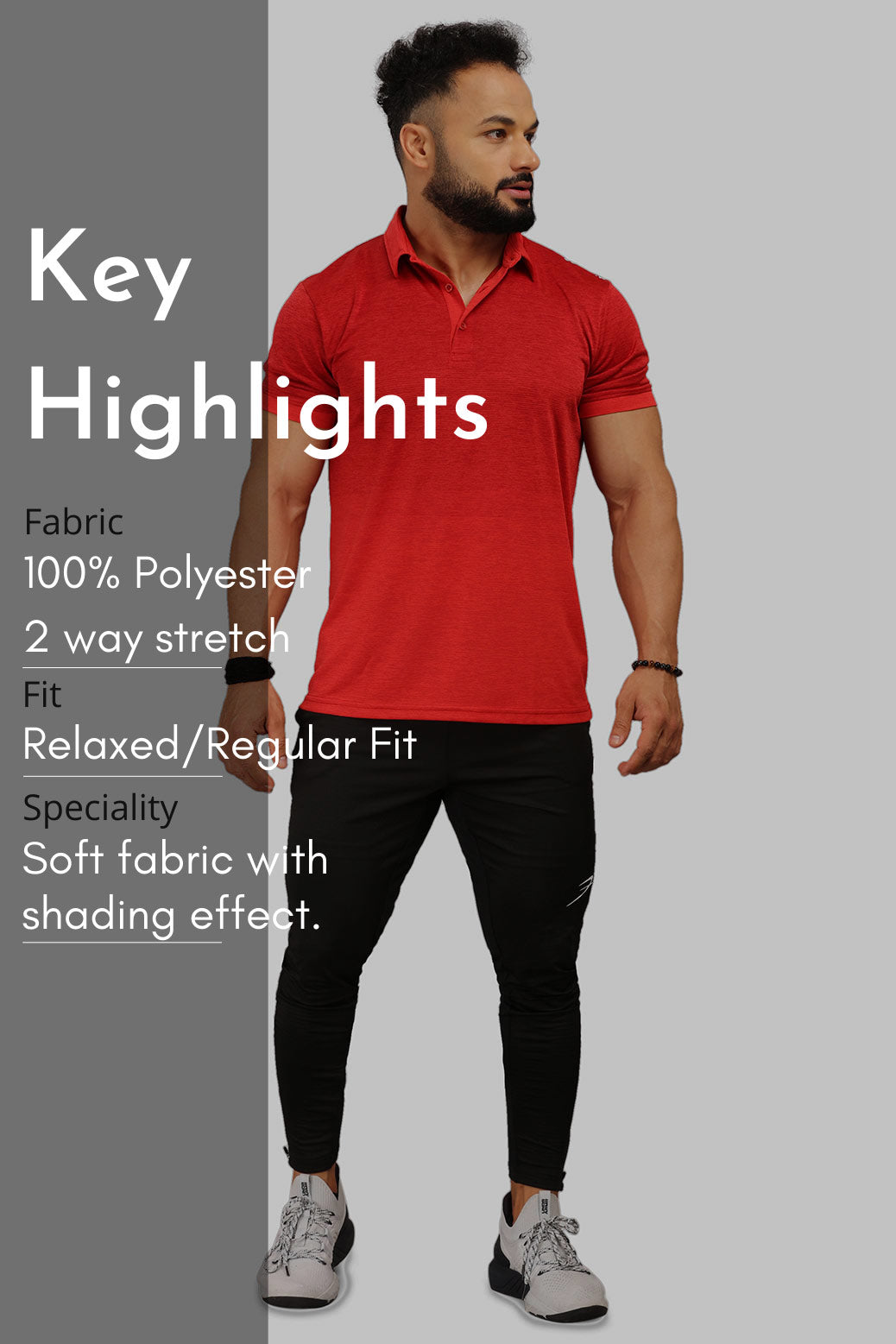 Raw Polo Regular Fit Tshirt Red