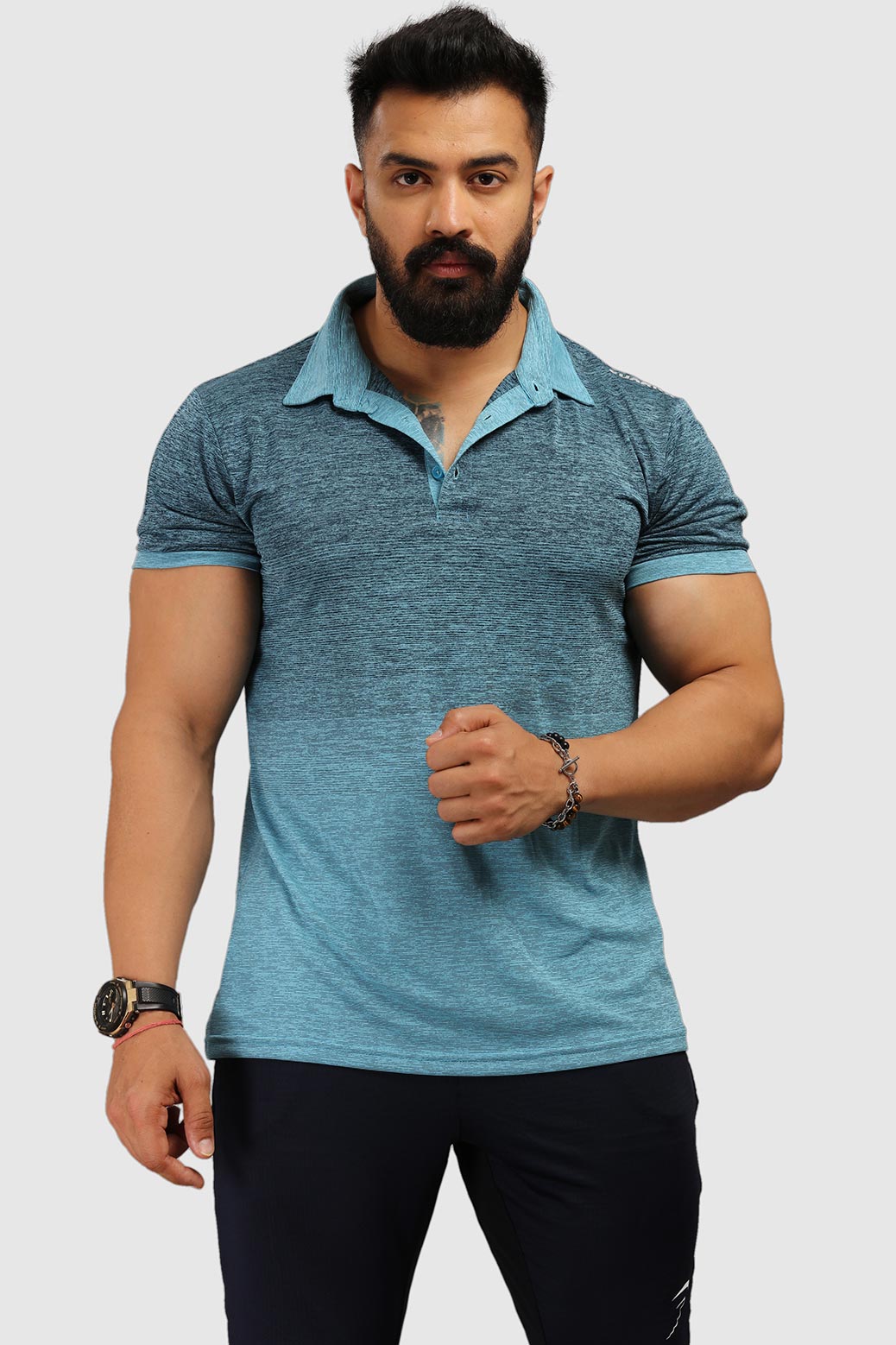Raw Polo Regular Fit Tshirt Blue