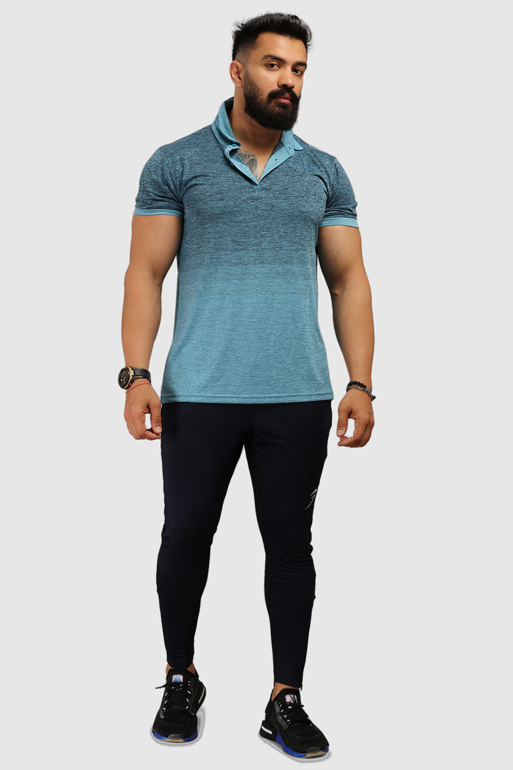 Raw Polo Regular Fit Tshirt Blue
