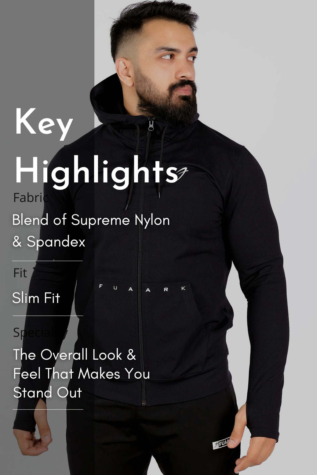 Signature Nylon Jackets Black