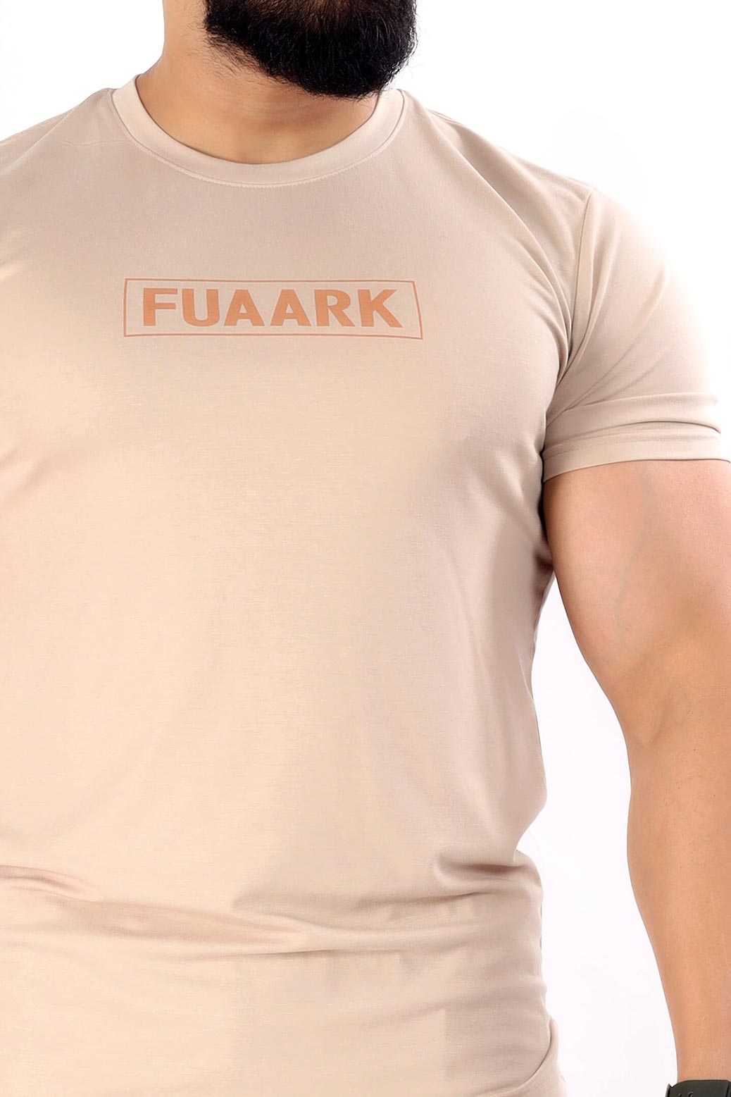 Tencil Halfsleeves Tshirt Beige