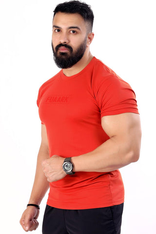 Tencil Halfsleeves T-shirt Orange