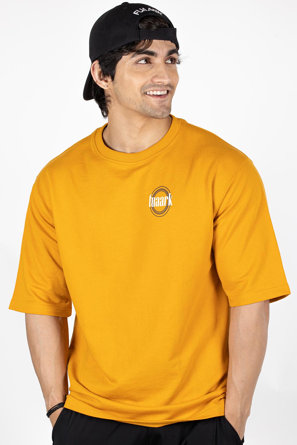 Zodiac Oversized Tshirt Mustard