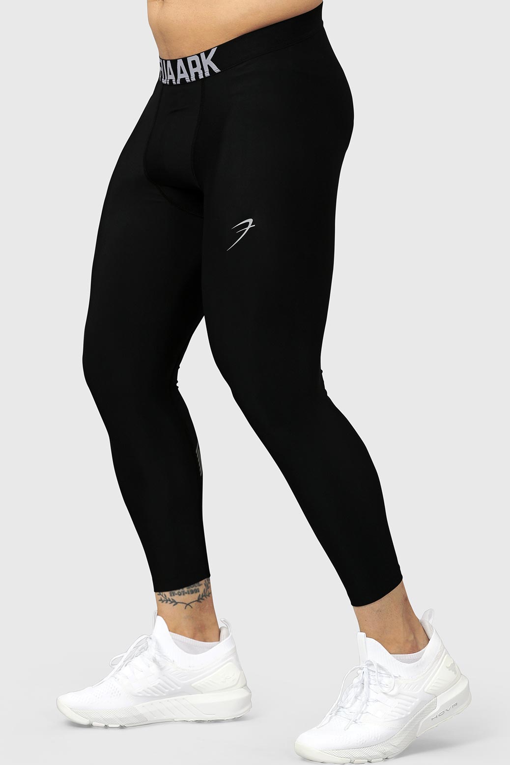 Nylon Compression Tights Black